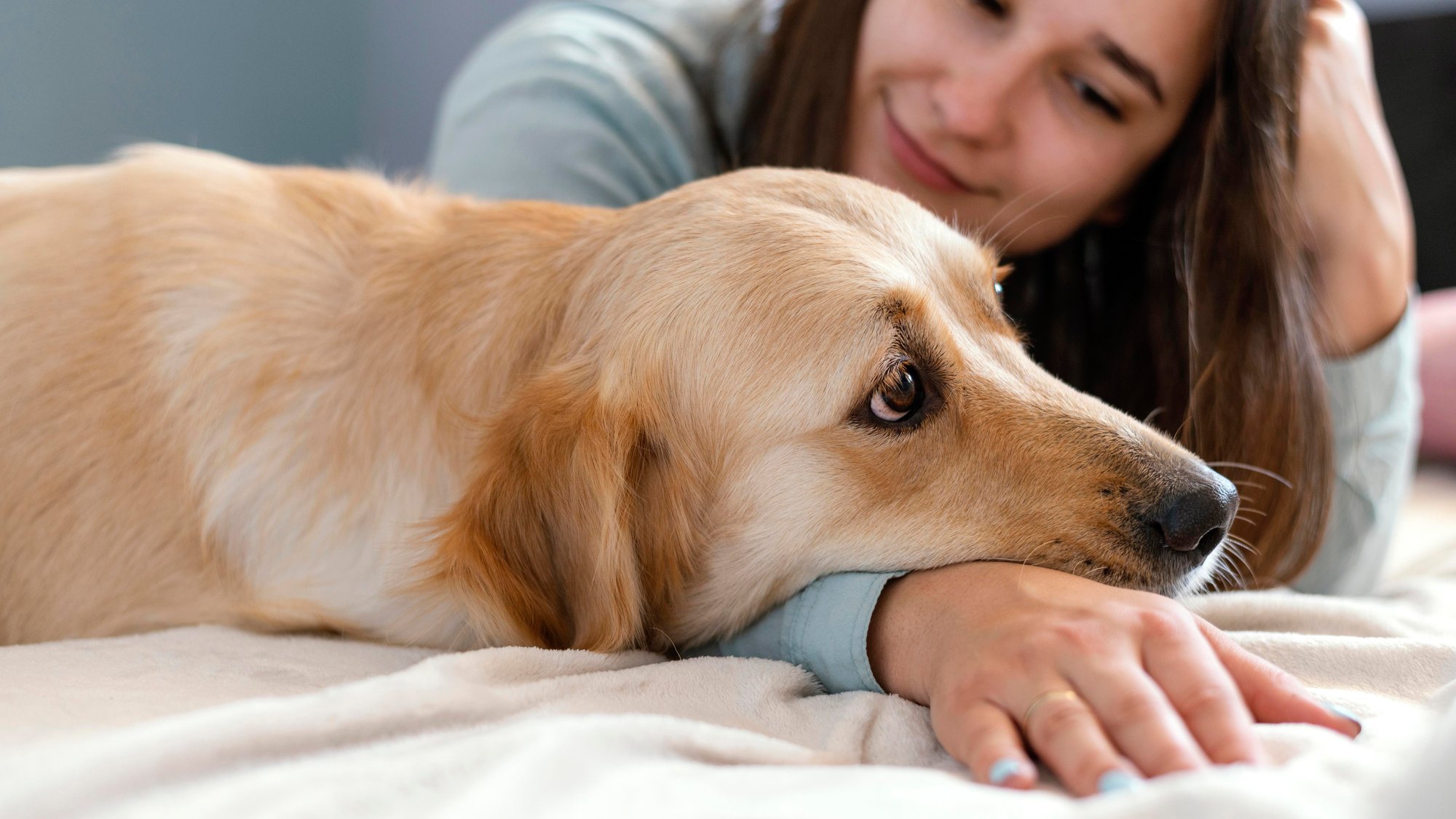 close-up-woman-with-cute-dog